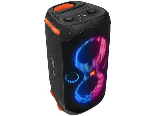 Altavoz inalámbrico - JBL PartyBox 110, 12 h, IPX4, Para Interiores y Exteriores, Iluminación LED, Negro - Imagen 3